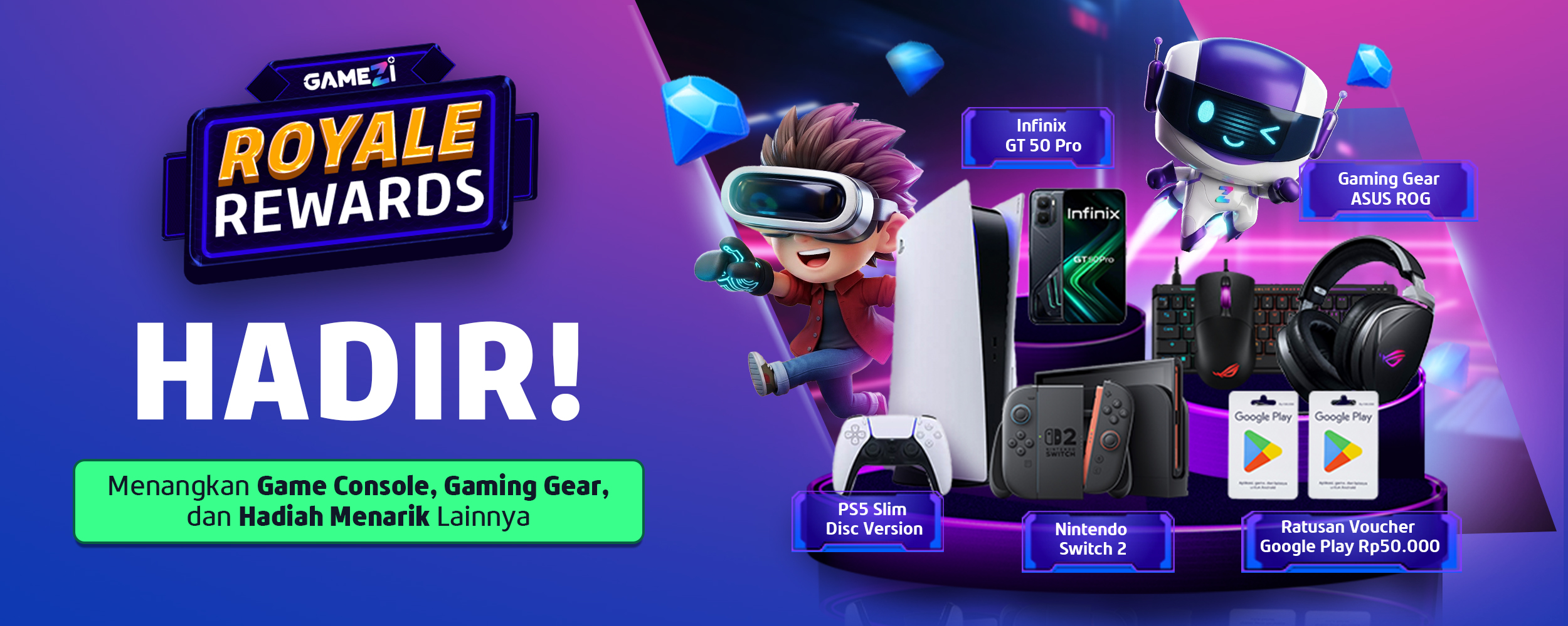 Gamezi Royale Rewards