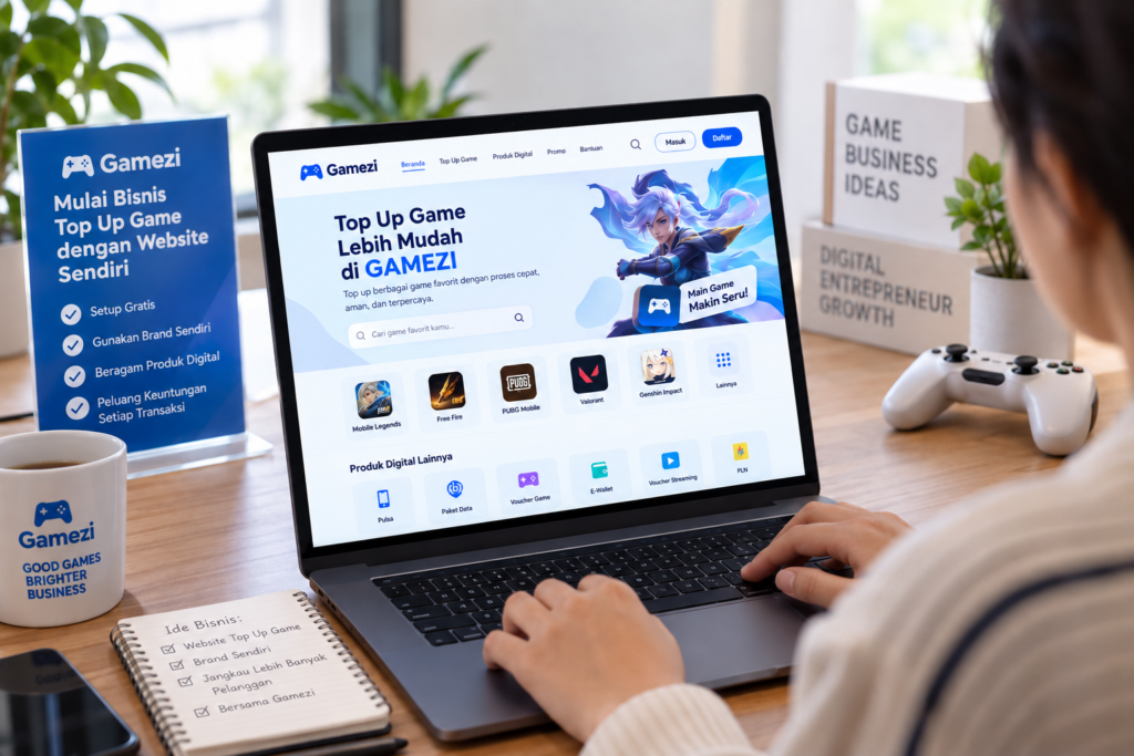Ingin Punya Website Top Up Game Sendiri? Kenali Program Whitelabel